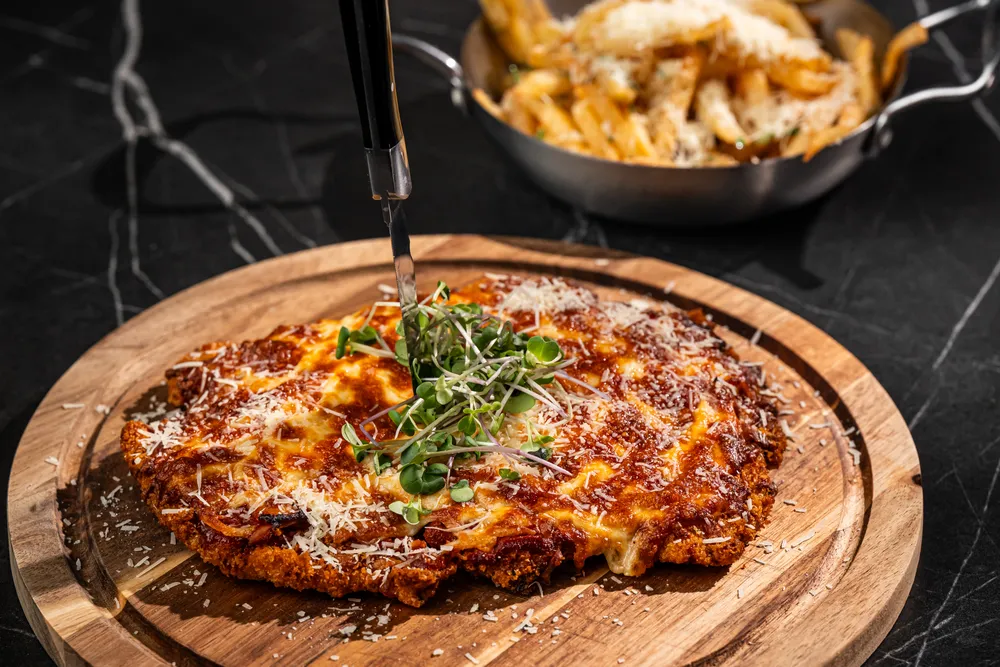 Șnițel de Pui Gratinat (400g)